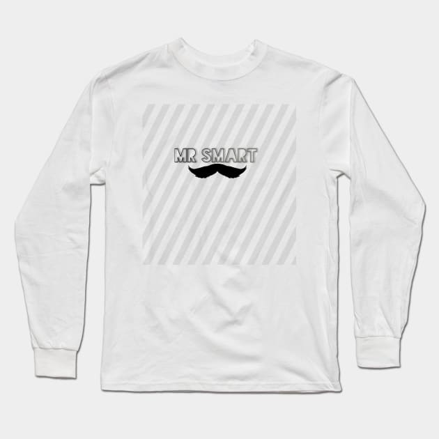 Mr smart Long Sleeve T-Shirt by D_creations